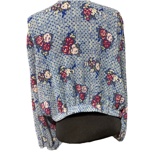 The Odells V-Neck Wrap Top Anthropologie XL - Picture 9 of 15